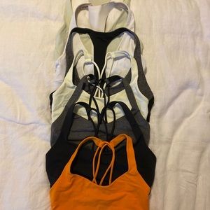 Seven Lululemon sport bras for $100! Size 2.